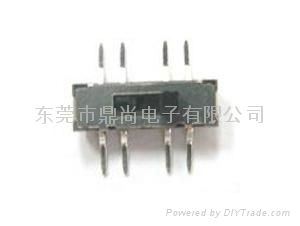 微型撥動開關 MINI SLIDE SWITCH 2P3T SMT