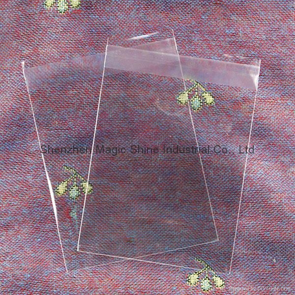 Clear cellophane bag with self seal strip plastic cello bag 3