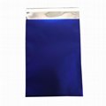 C6 matte colored foil mailers poly mailers