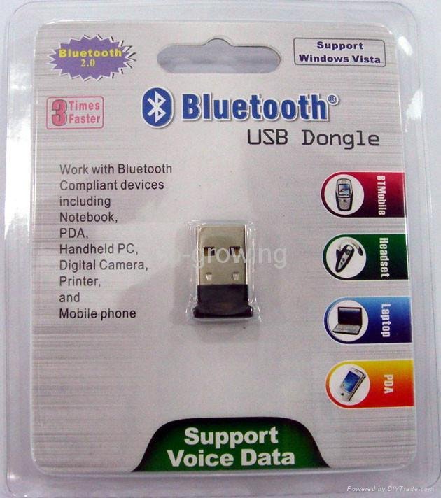 Smallest mini Bluetooth 3.0 4.0 USB wireless Dongle USB 2.0 adapter 2