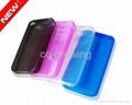 TPU case Gel plastic case for iphone 4(4G) 4S 5C 5S 1