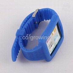 iPod Nano 6 Silicon silicone Watch Band wrist strap case