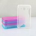 Popular style- S line TPU Gel Protective case cover for Samsung Galaxy S4(I9500) 1