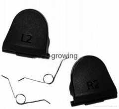 Black L2 R2 Trigger Replacement Parts