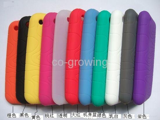 silicon skin protector case for Apple iphone 3g/3gs iphone 4、4s iphone 5 5S 5C