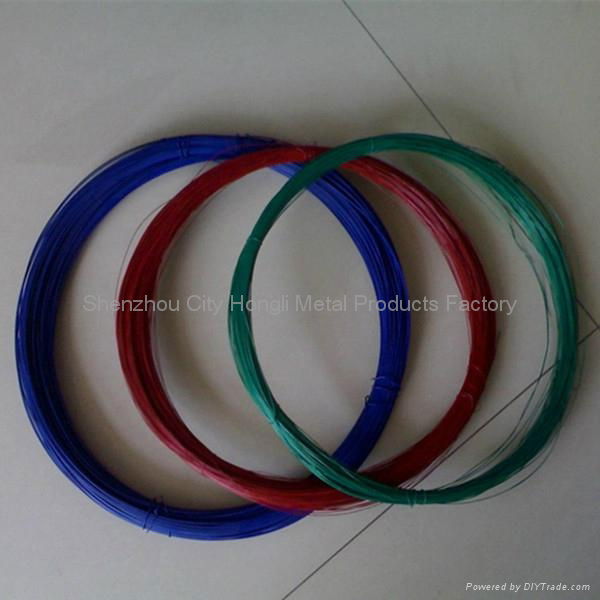 colorful PVC coated wire 5