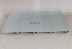 Pultruded FRP roofing panel and GRP pultrusion board