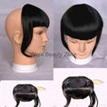 Human hair bangs