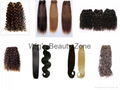 Human hair weaving&wefts