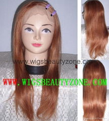 full & front lace wig