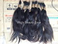 New Single Drawn Remy hair material 4