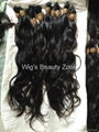 New Single Drawn Remy hair material 7