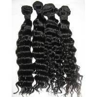Brazilian Virgin Remy Hair Curly Wefts 18" 3
