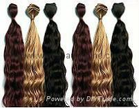 Hand made wefts