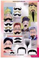 Moustaches and beards