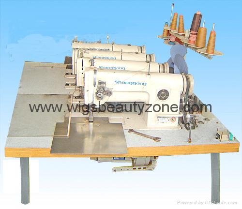 Hair wefts machine 2