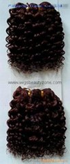 Human hair weaving Jerry Curl