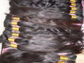 New Single Drawn Remy hair material