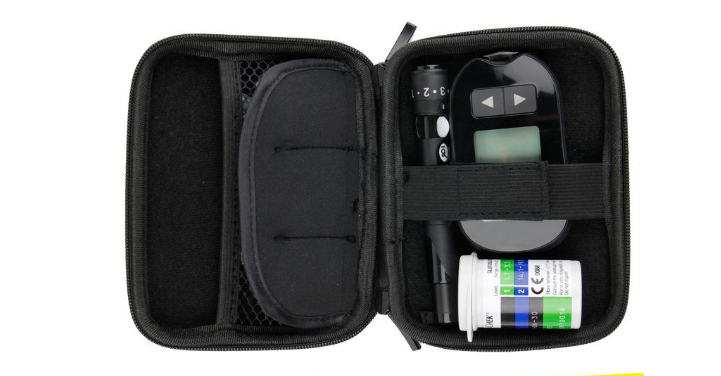 通用血糖仪保护袋 防尘便携血糖仪包 医疗仪器收纳包