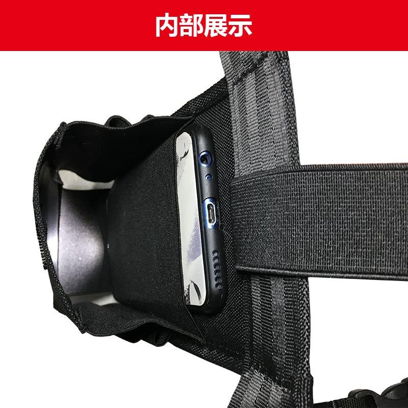 PDA掃描儀POS刷卡機服務員腰包手機對講機袋點餐平板iPad斜挎包 3