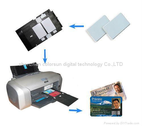 R230/210 PVC printing Card Tray 2