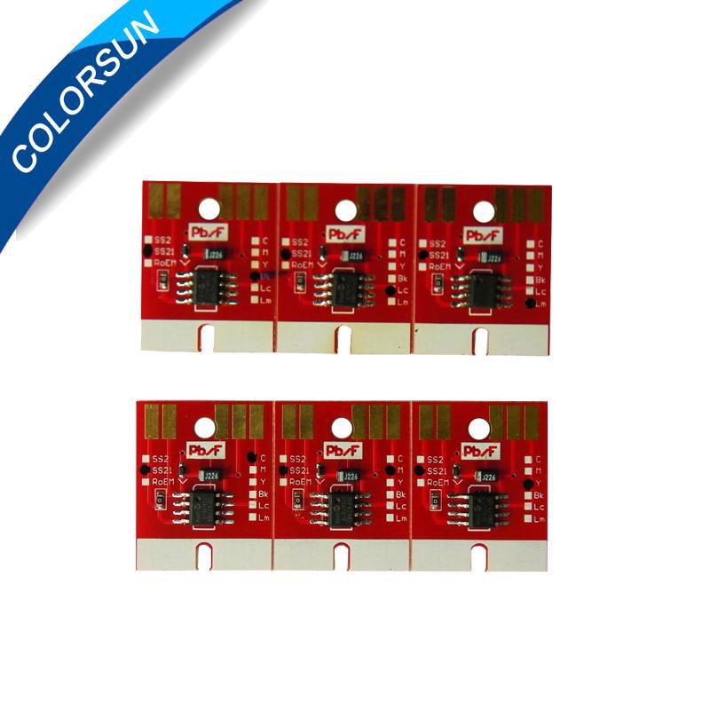 High Quality 6 Colors Chip Permanent for Mimaki JV3 JV33 JV5 Cartridge