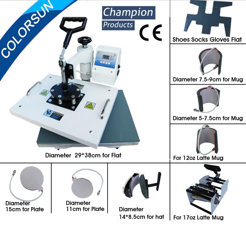 9 in 1 heat press machine-A