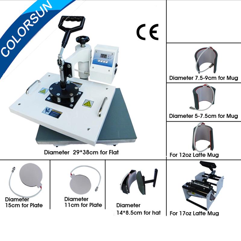 8 in 1 heat press machine