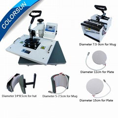 6 in 1 heat press machine