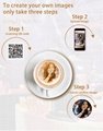Faster selfie-printable CSC5 coffee beer juice cake latte printing machine