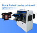 Colorsun Fast speed 8 color Automatic A3+ size T-shirt Flatbed printer 4720 DTG  2