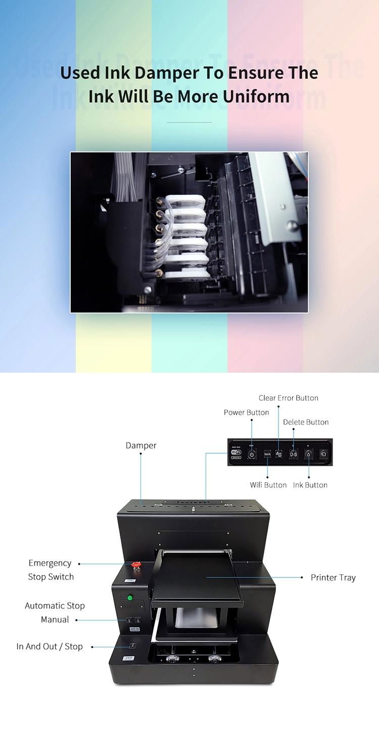 彩阳自动A3大小8色DX5 dtgR2000T恤打印机 4