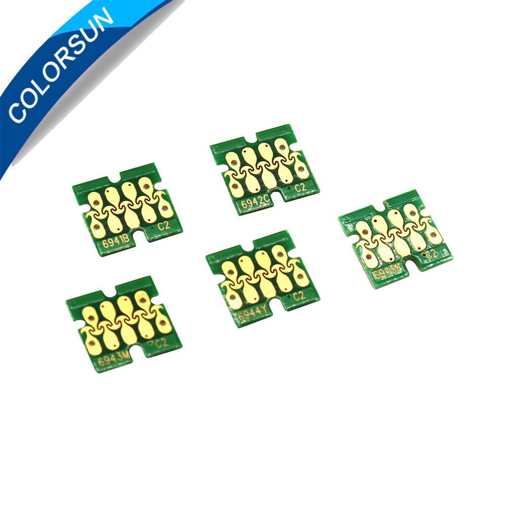5pcs T6941-T6945 One time chip For Epson SureColor T3000 T3070 T5070 T7070 T3200 2