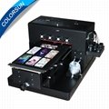 Automatic A3 UV Printer Print with 8 color on Phone case Tshirt Acrylic(Black)