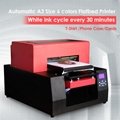 Automatic A3 Flatbed Printer with computer