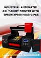 Automatic  3060 DTG printer with double printheads 3