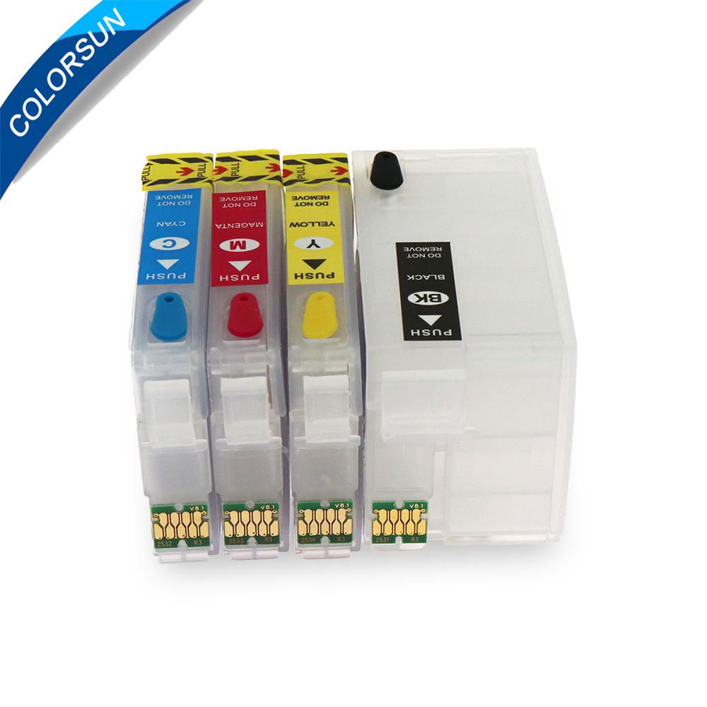 T2711 Refill Ink cartridge for WF7110 with auto reset chip WF-3640 WF-3620 WF-71 3