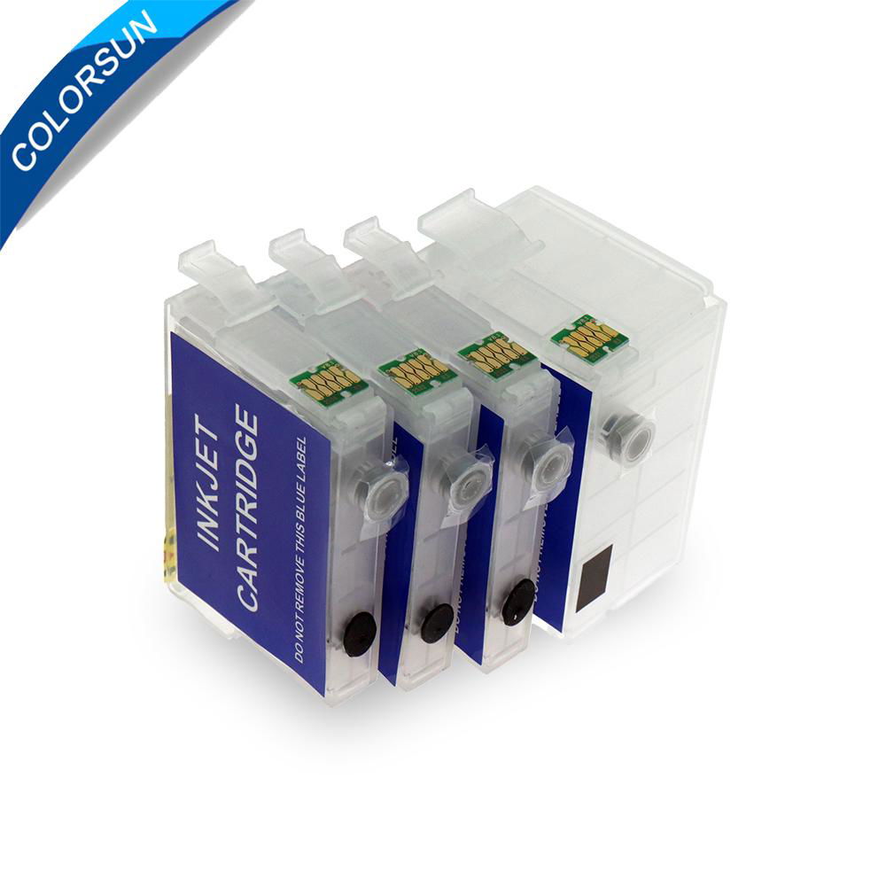 T2711 Refill Ink cartridge for WF7110 with auto reset chip WF-3640 WF-3620 WF-71 4