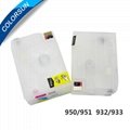 Refillable Ink Cartridge For Hp T120 T520 711
