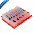 Canon 7seri refillable ink cartridge with reset chip