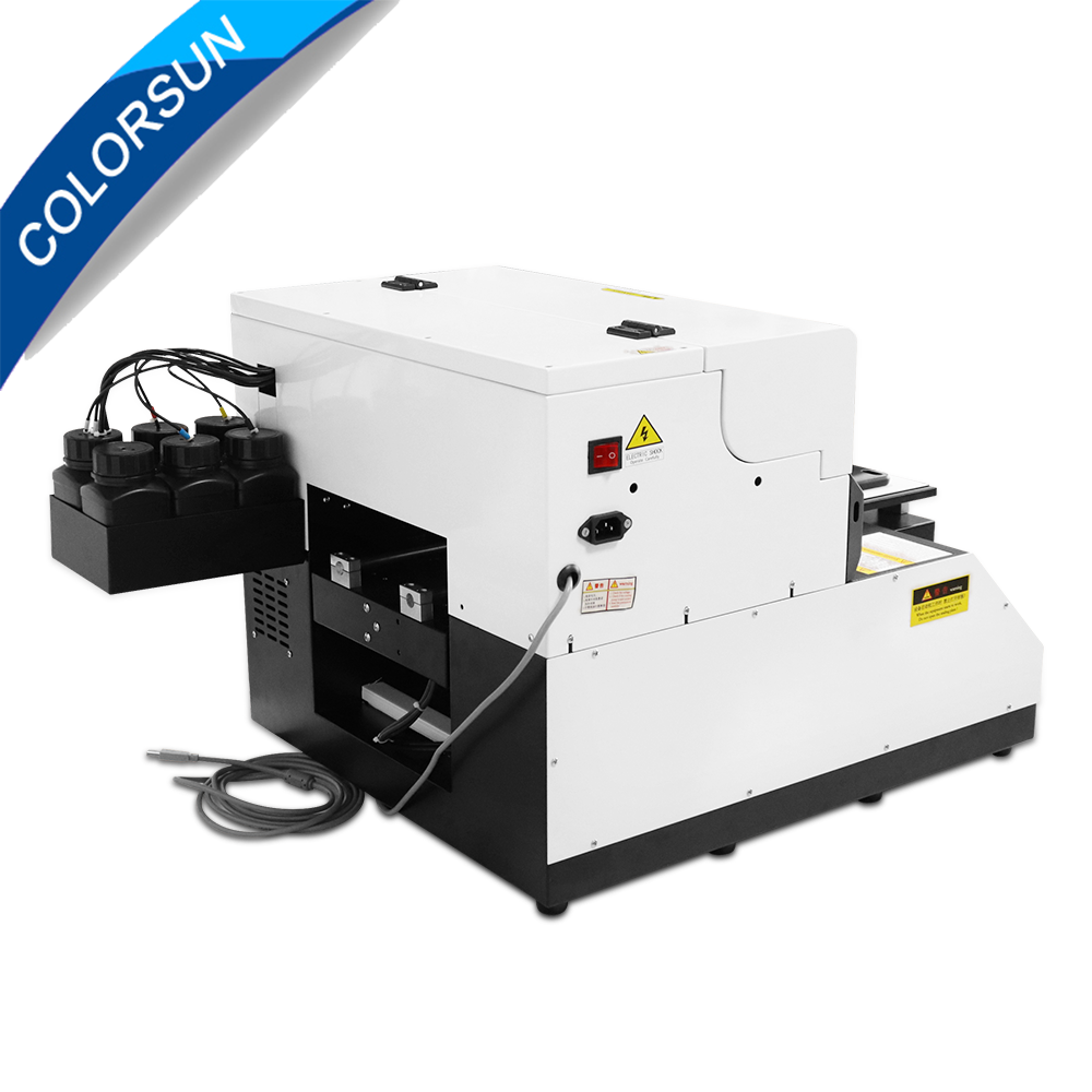 New full automatic A4 UV Printer for 6 color A1830 4