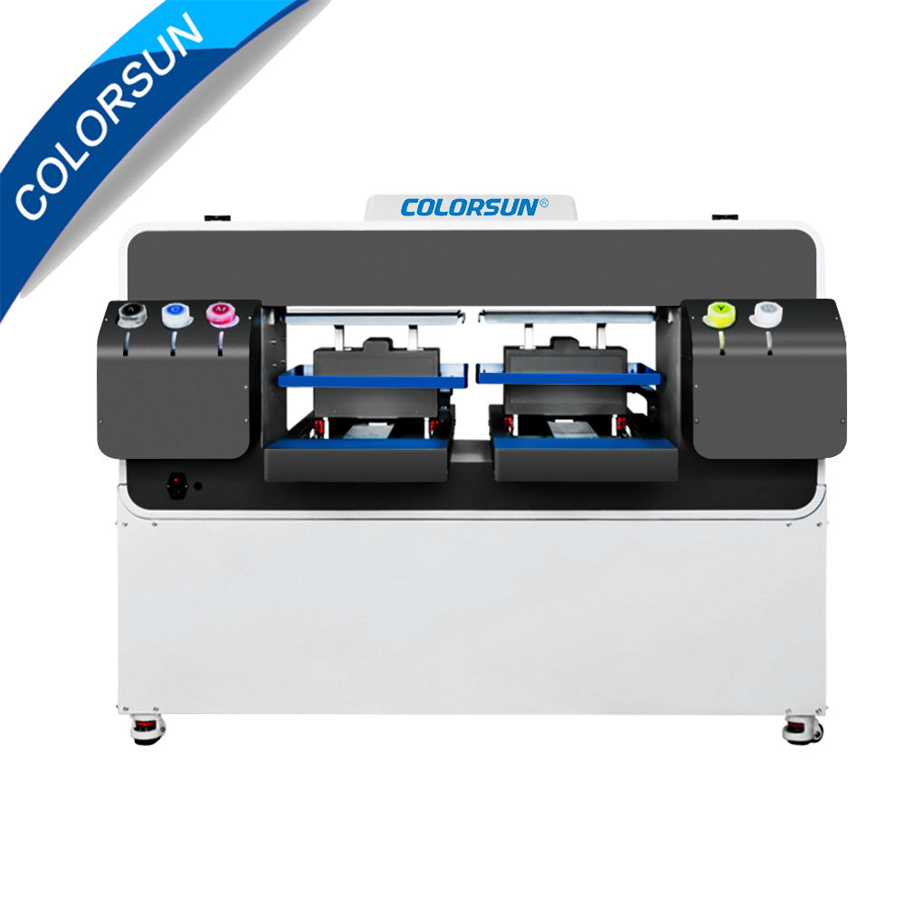 Automatic Double station i3200 DTG Flatbed Printer 2