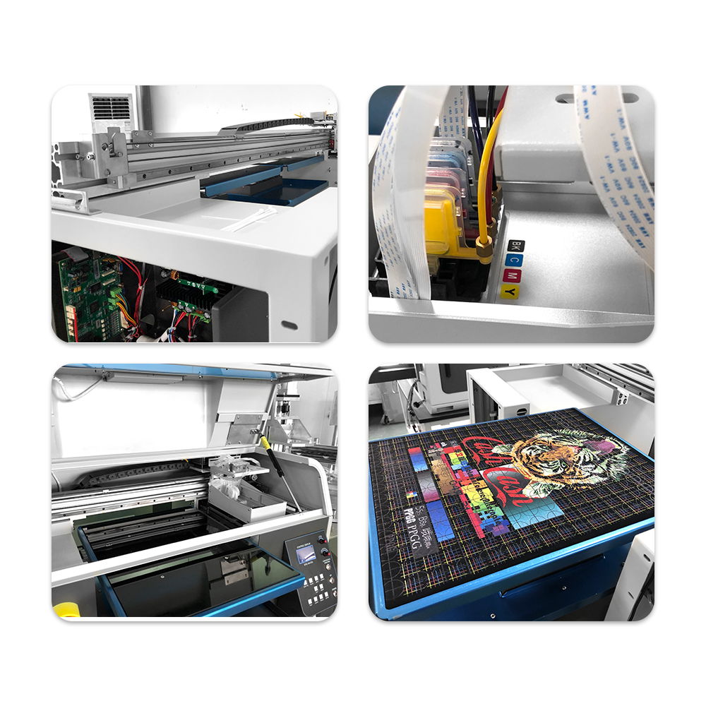 Automatic Double station i3200 DTG Flatbed Printer 4