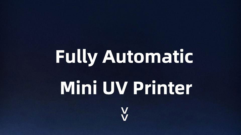 Fully automatic Mini  UV Printer  for 6Colors 4
