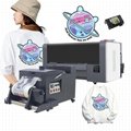 30cm Pet film DTF XP600 T shirt printer