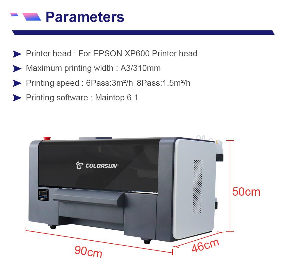 Procolored A3 DTF Printer Dual Head XP600 For Hoodies T-shirt Directly  Transfer Heat Transfer Film Printing Machine – HQ