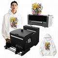 Digital printer 42 cm XP600 DTF printer with powder machine pet film printer DTF