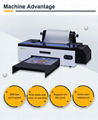 DX5 R2000 DTF printer +PET Film Oven   package price 1000ml package price 8