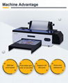 DX5 R2000 DTF printer +PET Film Oven   package price 1000ml package price