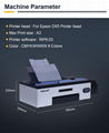 DX5 R2000 DTF printer +PET Film Oven   package price 1000ml package price 9